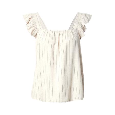 Pieces PIECES Blouse PCPIA beige gemêleerd / zwart