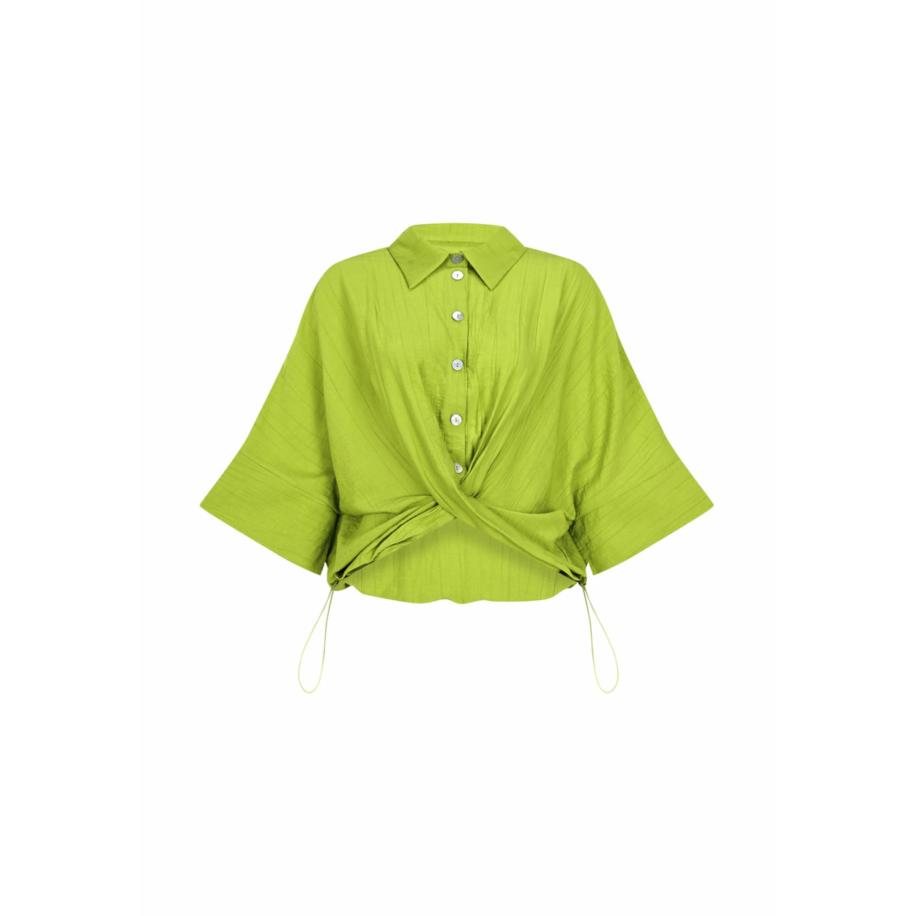 FRESHLIONS FRESHLIONS Blouse Maya neongroen -