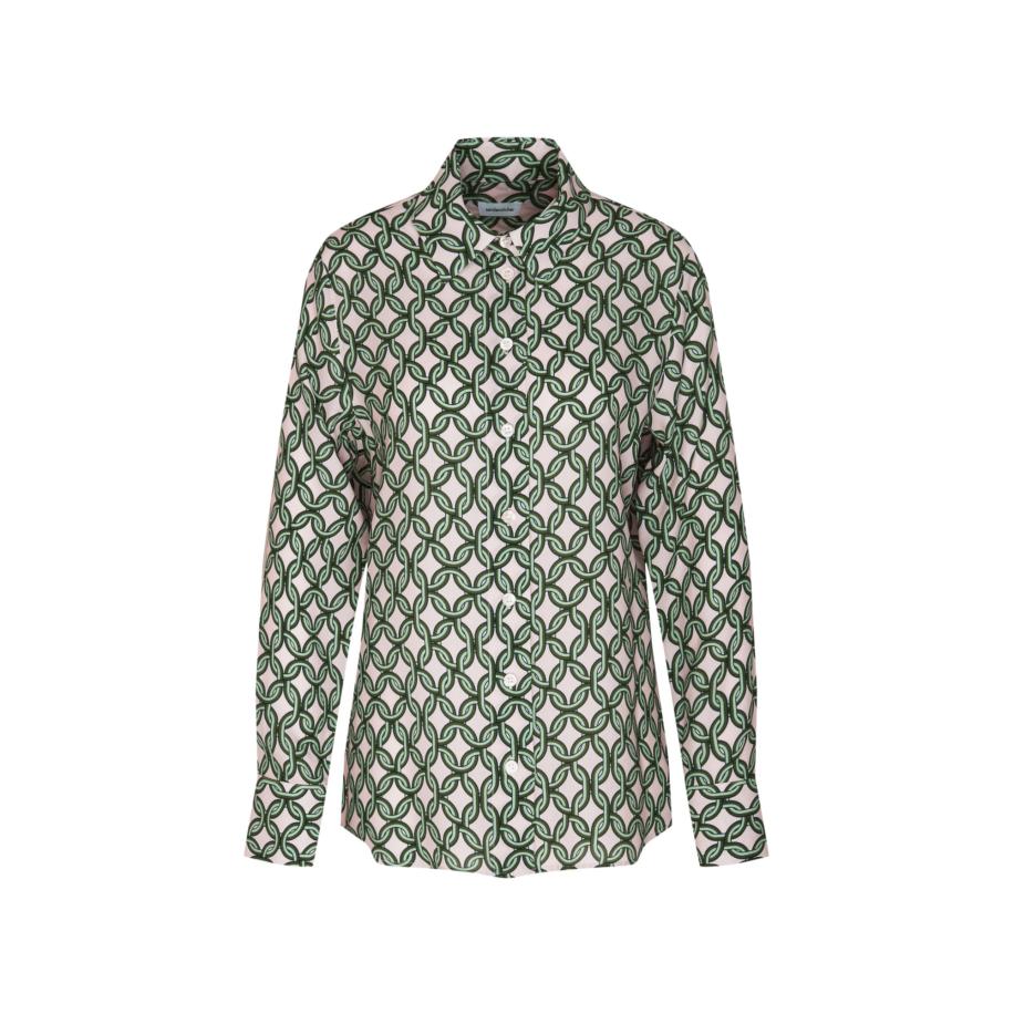 Seidensticker SEIDENSTICKER Blouse Schwarze Rose beige / groen -