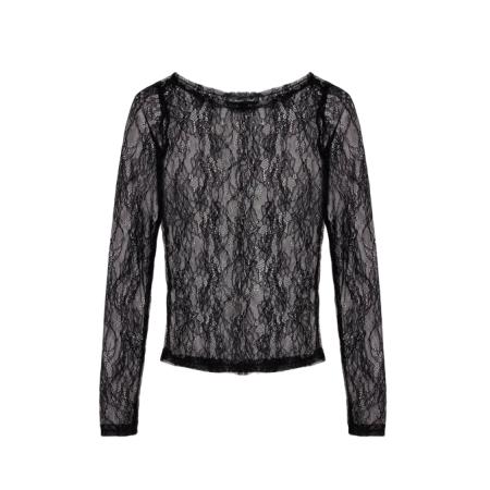 No Matter What No Matter What Blouse zwart