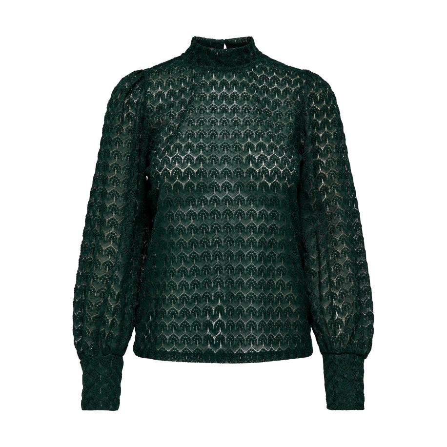 JDY JDY Blouse AVERY donkergroen -