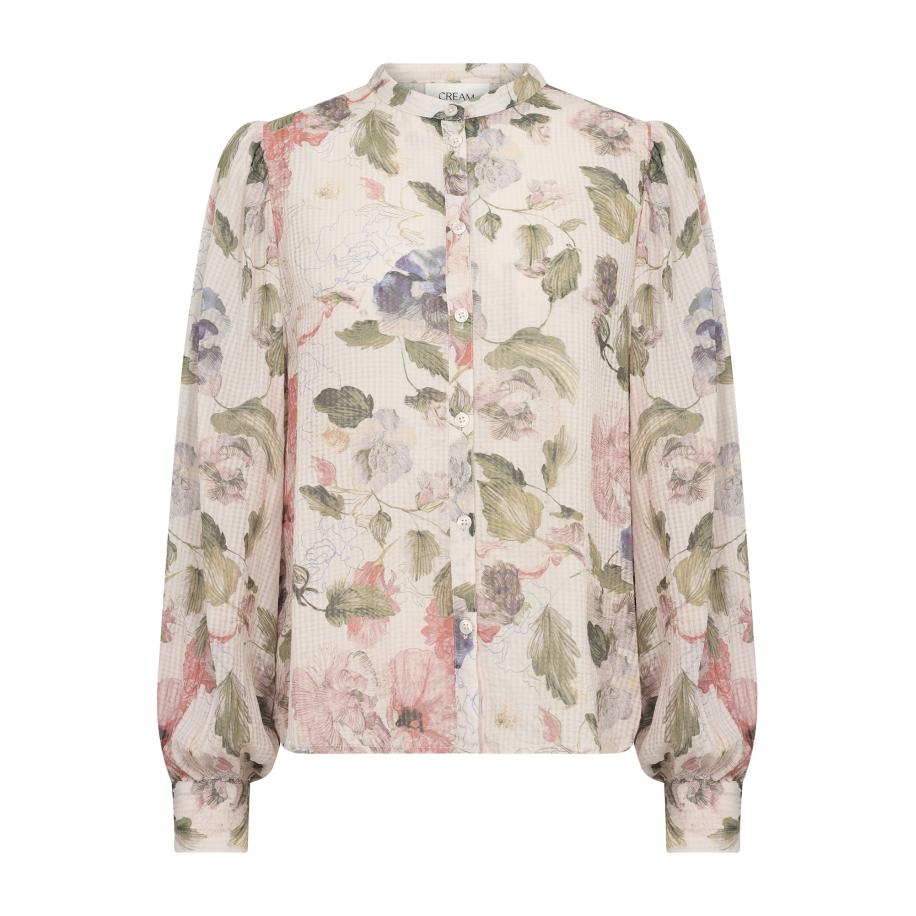 Cream Cream Blouse Hailey blauw / groen / lichtroze -