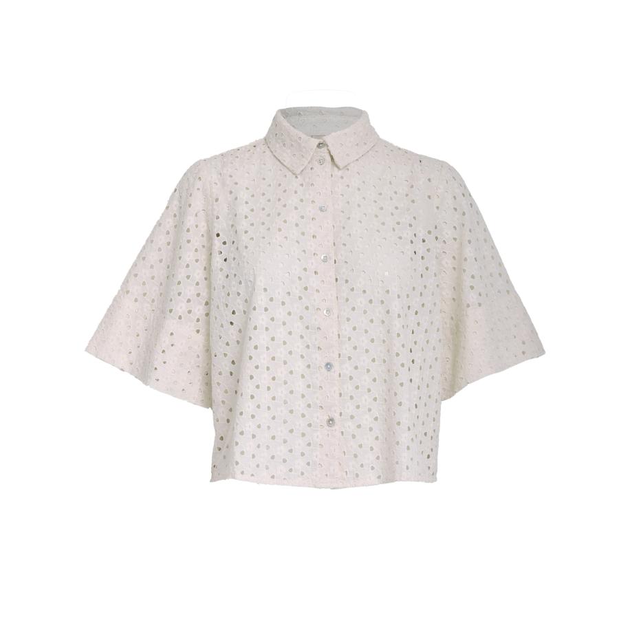 Peppercorn Blouse Haze wit Wit