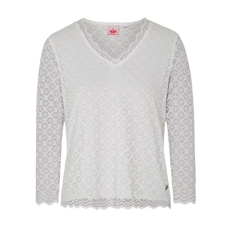 Spieth & Wensky SPIETH & WENSKY Klederdracht blouse Eva offwhite -