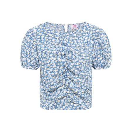 MYMO MYMO Top blauw / wit