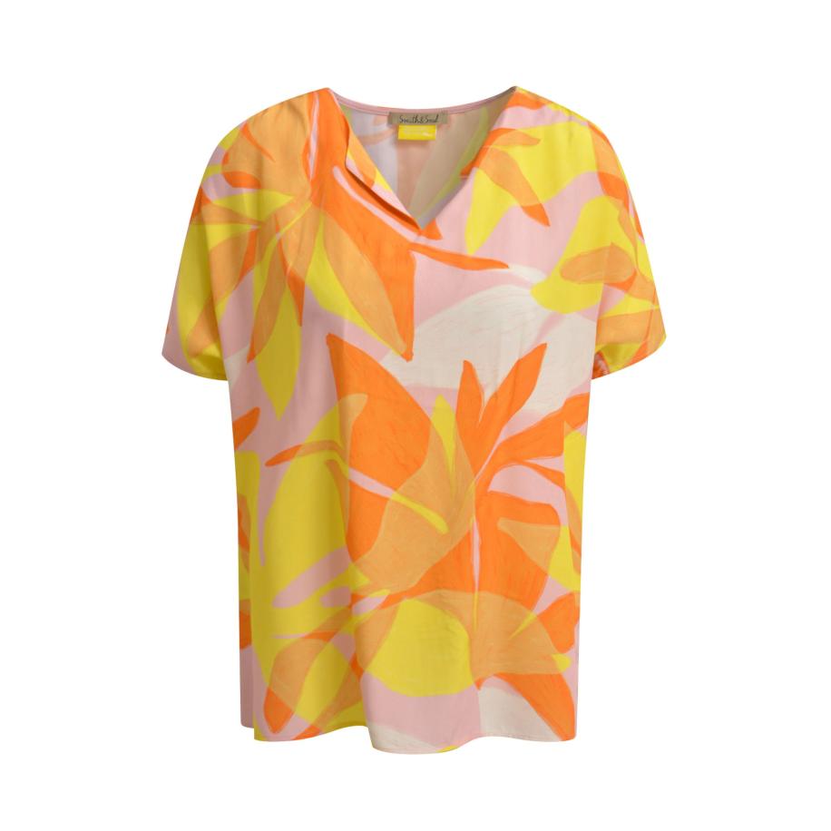 Smith & Soul Smith&Soul Blouse geel / oranje / rosé / offwhite -