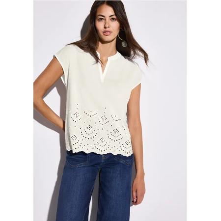 Street One Blouse met borduursel