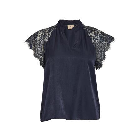 Peppercorn Peppercorn Blouse Kia donkerblauw