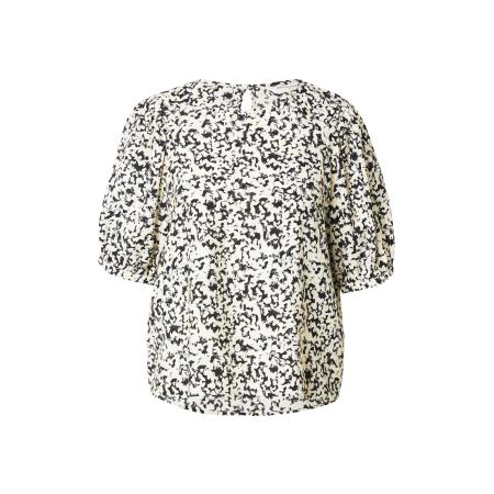 MSCH Copenhagen MSCH COPENHAGEN Blouse MSCHJusia beige / zwart