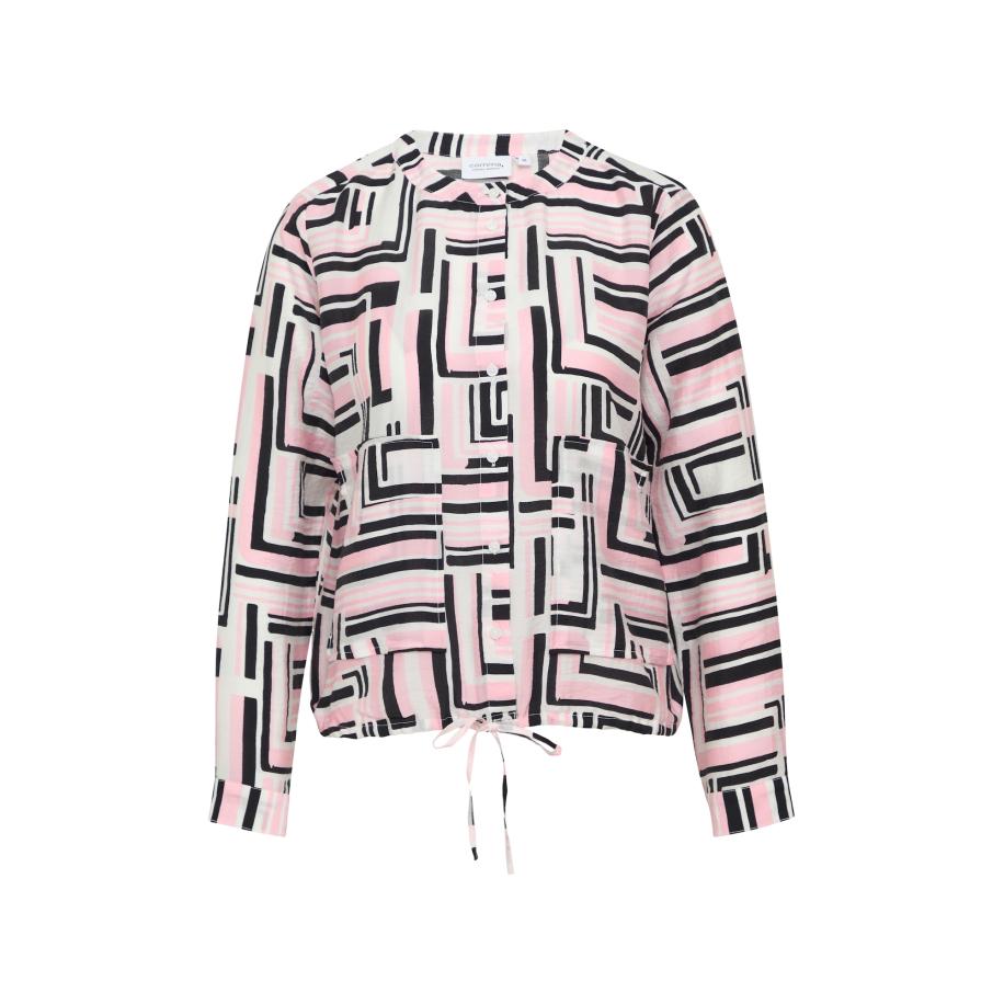 comma casual identity comma casual identity Blouse rosa / zwart / wit -