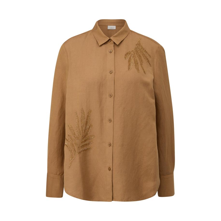 s.Oliver BLACK LABEL s.Oliver BLACK LABEL Blouse lichtbruin -