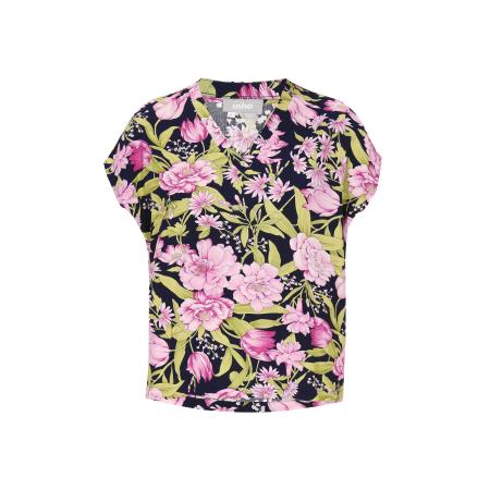 FELIPA FELIPA Blouse Fashion Look marine / groen / lila / orchidee