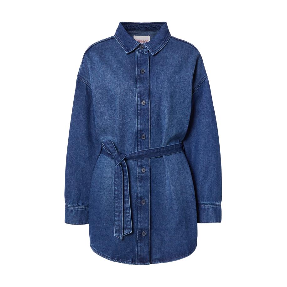 Only ONLY Blouse ONLANE blauw denim -