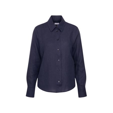 SEIDENSTICKER Blouse Schwarze Rose marine