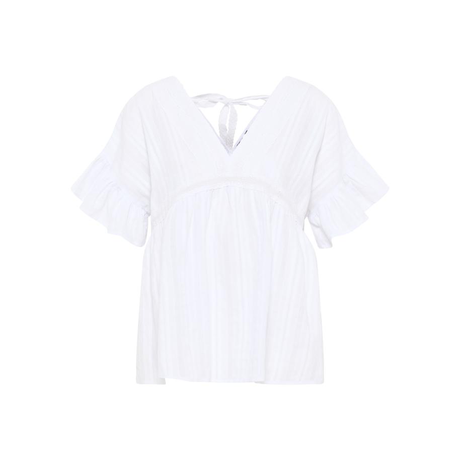 DreiMaster DreiMaster Vintage Tuniek wit -