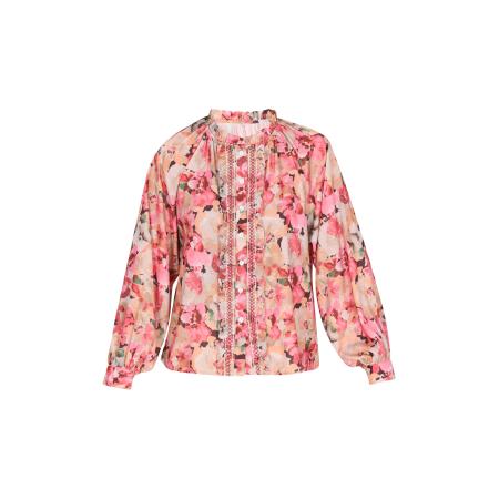 Faina faina Blouse beige / groen / rosa / zwart