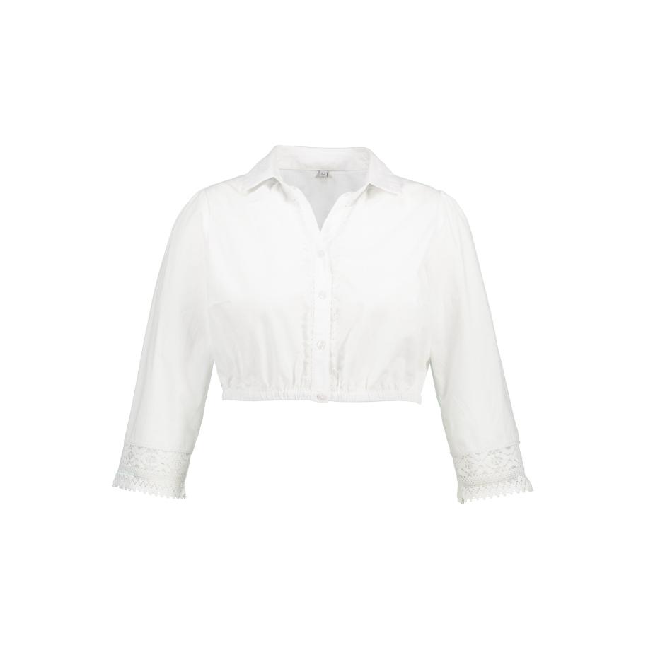 Ulla Popken Ulla Popken Blouse natuurwit -