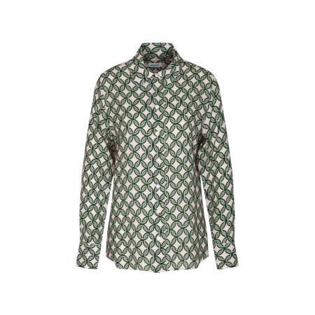 Seidensticker SEIDENSTICKER Blouse Schwarze Rose beige / groen