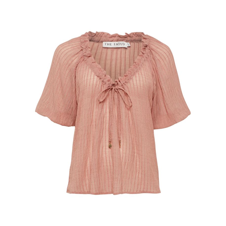 The Fated Blouse rosa Roze