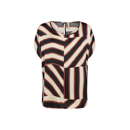 Soyaconcept Soyaconcept Blouse ROJA beige / bruin / zwart