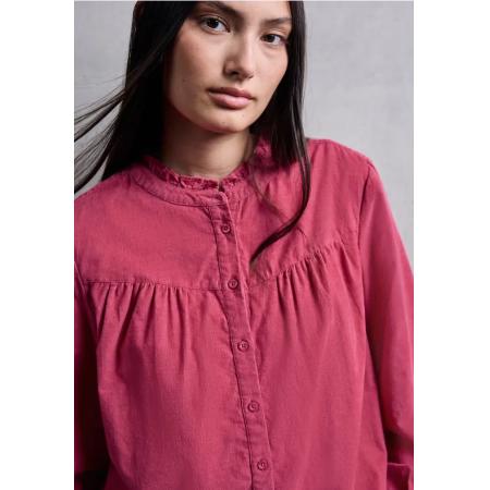 Street One Corduroy blouse met ruches