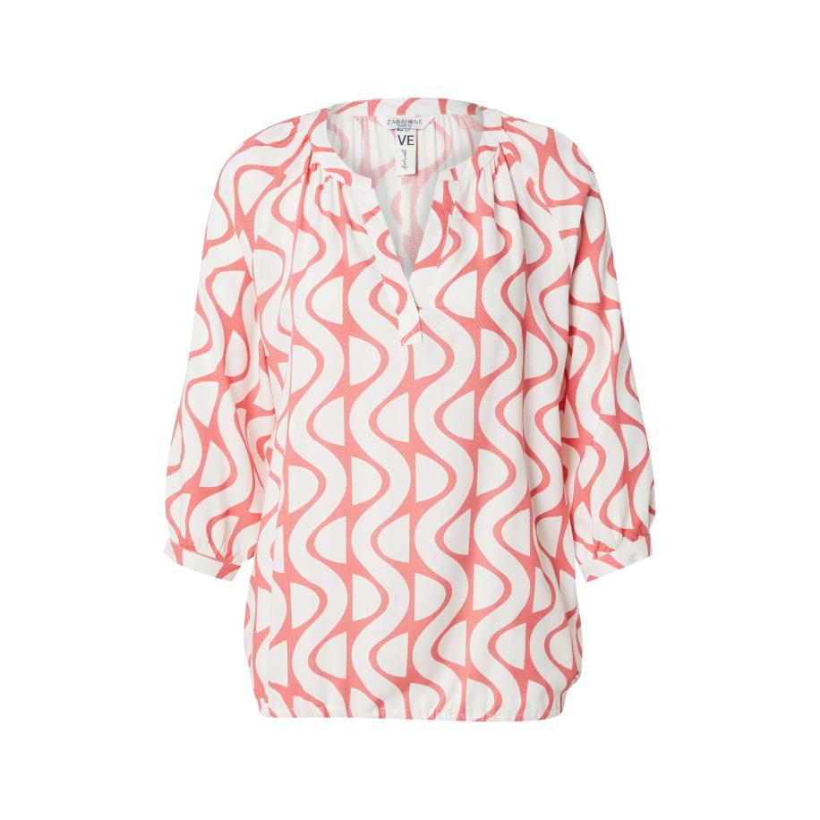 ZABAIONE ZABAIONE Blouse Co44rnelia oranje / wit -
