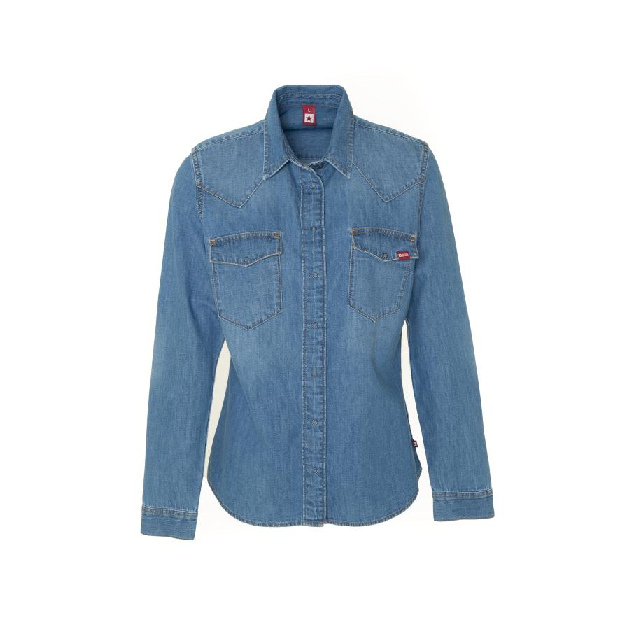 Big Star BIG STAR Blouse Norra blauw denim -