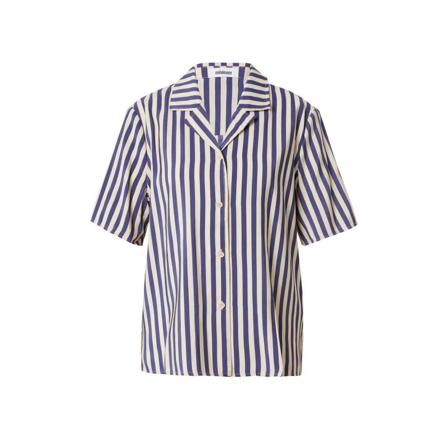 Minimum minimum Blouse Karlamarie beige / navy -