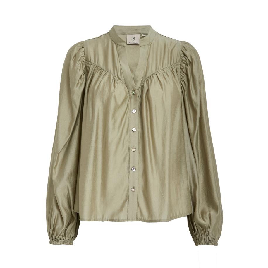 Peppercorn Shirt Ida riet Groen