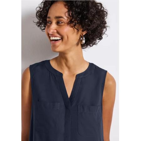 Street One Blousetop met borstzakken