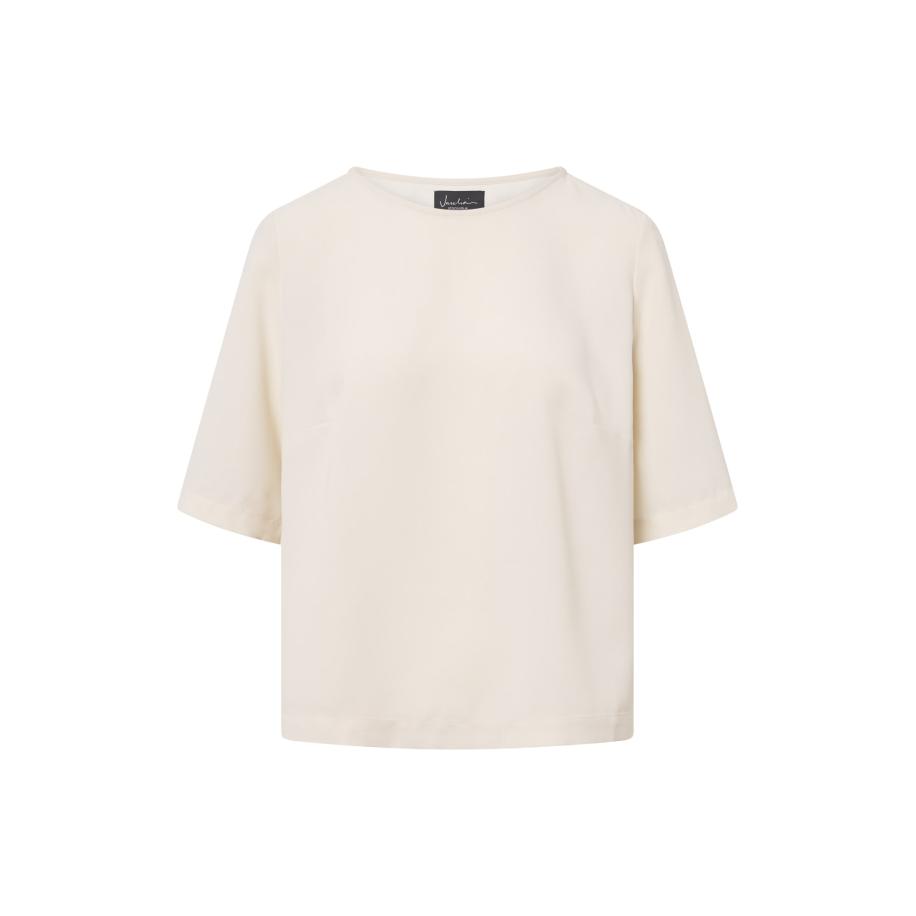 Jascha Stockholm Jascha Stockholm Blouse Papin zwart / offwhite -