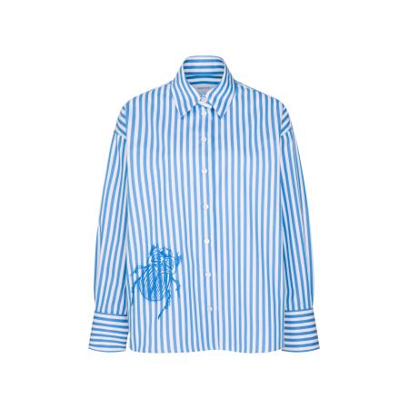 Seidensticker SEIDENSTICKER Blouse Schwarze Rose royal blue/koningsblauw / wit