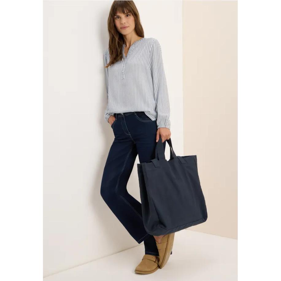 CECIL Gestreepte tuniek Blauw