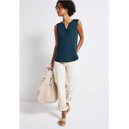 Street One Blousetop met borstzakken