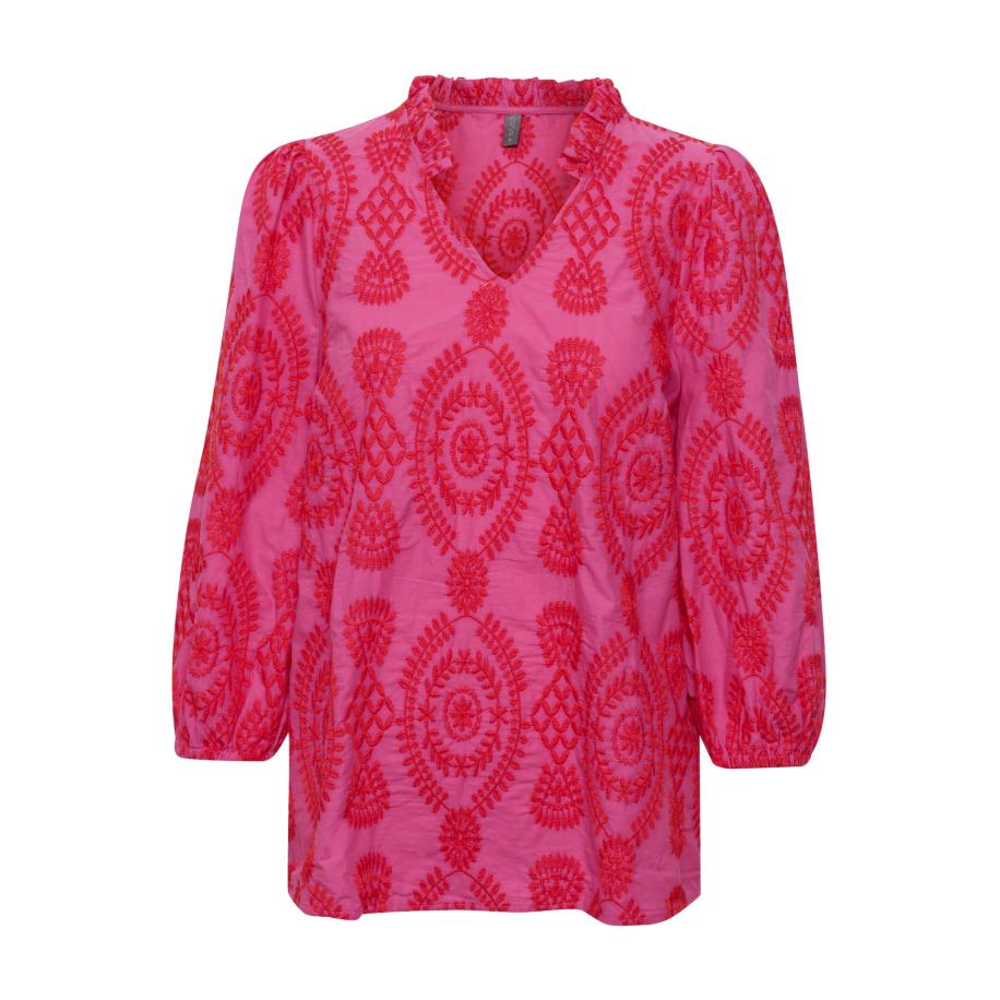 Culture CULTURE Blouse Utia magenta / rood -