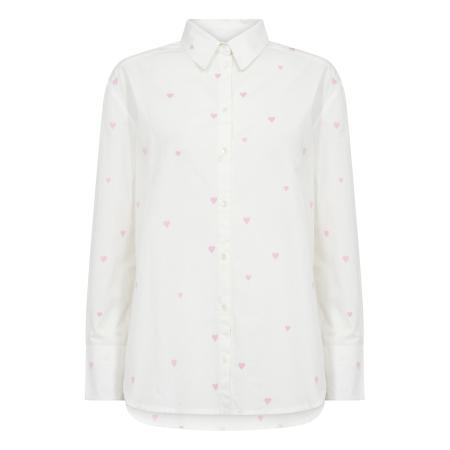 Saint Tropez SAINT TROPEZ Blouse Dianne rosa / wit