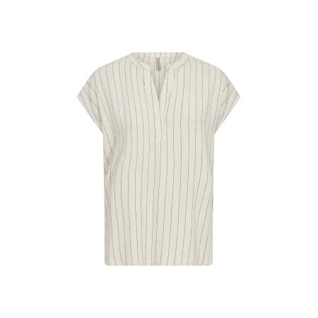 Soyaconcept Soyaconcept Blouse Poula 1 crème / donkergrijs