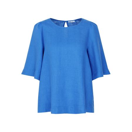 SEIDENSTICKER Blouse Schwarze Rose blauw