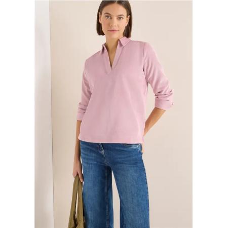 CECIL Zachte corduroy blouse -
