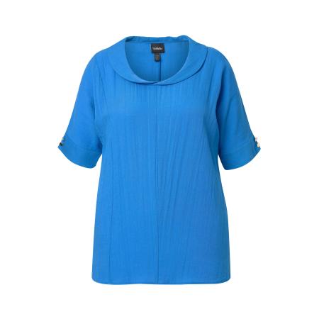 Ulla Popken Ulla Popken Blouse kobaltblauw