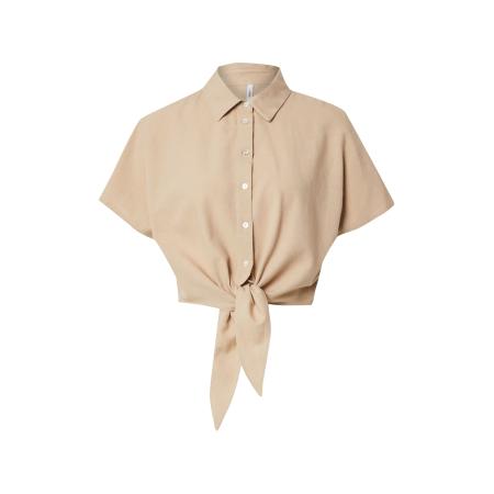 Only ONLY Blouse ONLJAKIRI donkerbeige