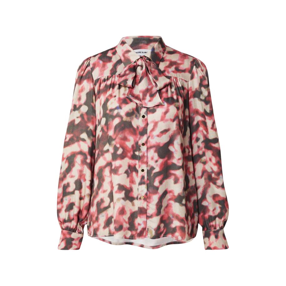 More & More MORE & MORE Blouse aardetinten / greige / oudroze -