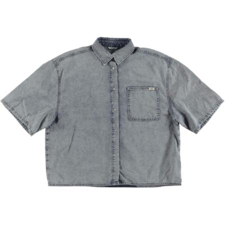 Mustang MUSTANG Blouse ELLA grey denim