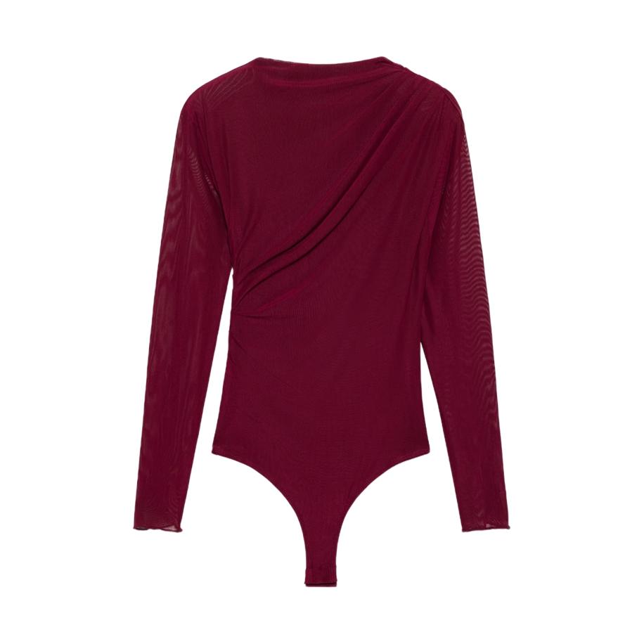 No Matter What Blouse body wijnrood Rood