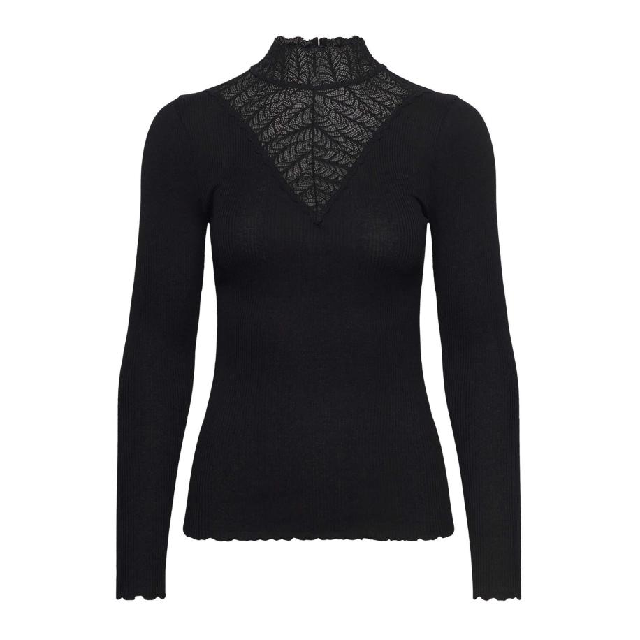 Rosemunde rosemunde Blouse Beatha zwart -