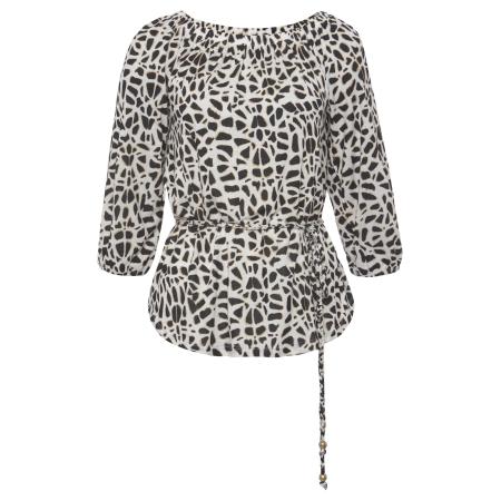 Lascana LASCANA Blouse zwart / wit