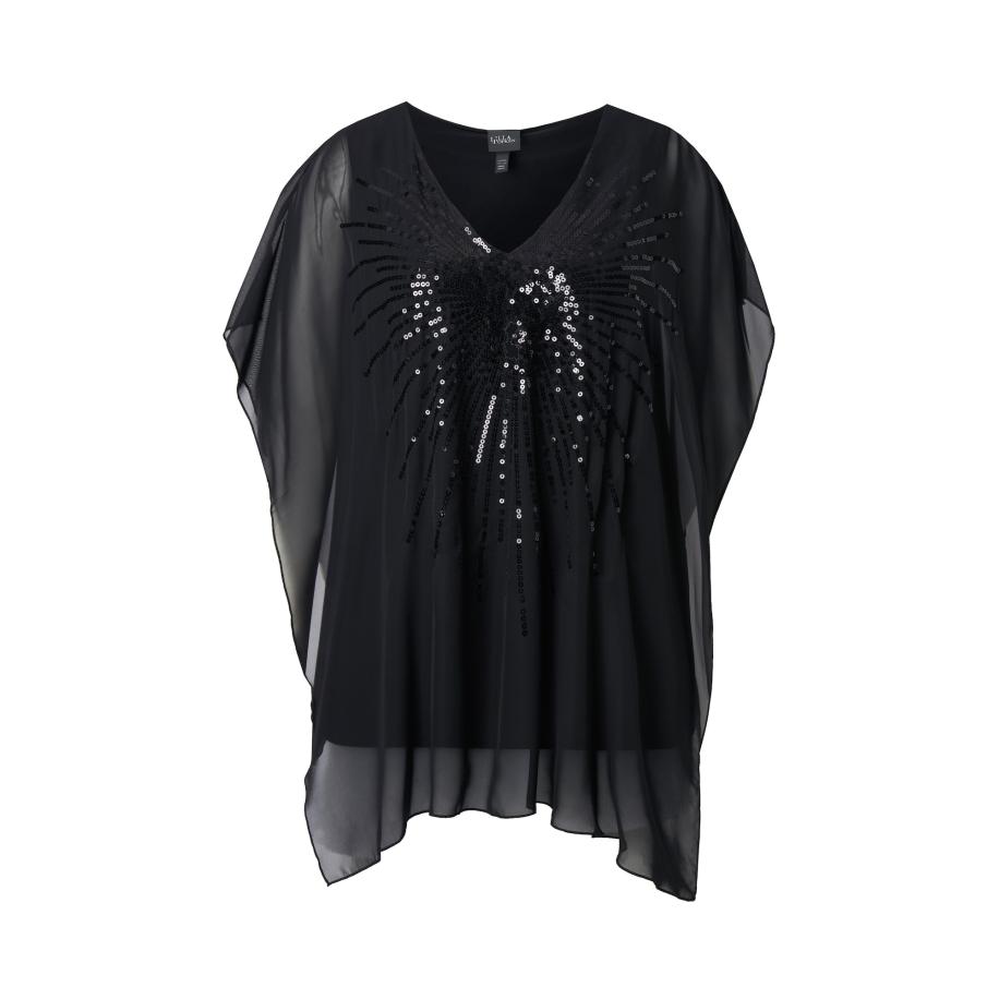 Ulla Popken Ulla Popken Blouse zwart -