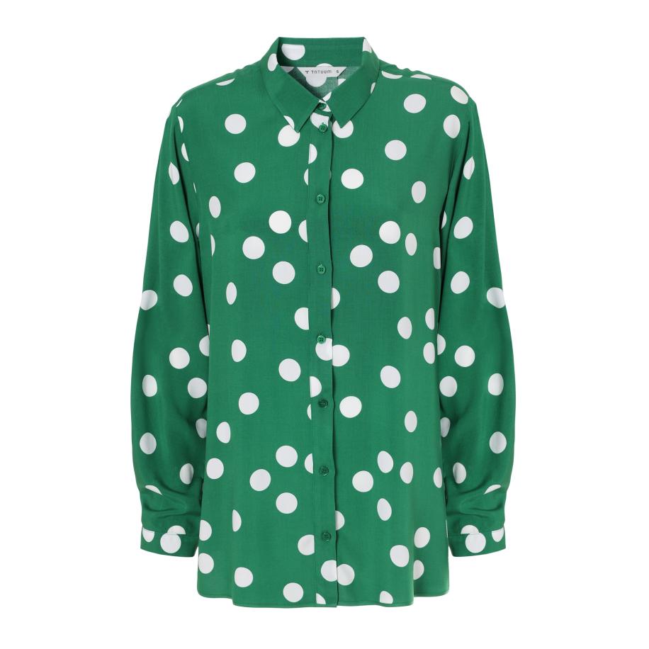TATUUM TATUUM Blouse groen / wit -