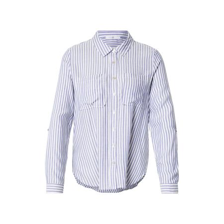 Hailys Hailys Blouse Je44tte lichtblauw / wit