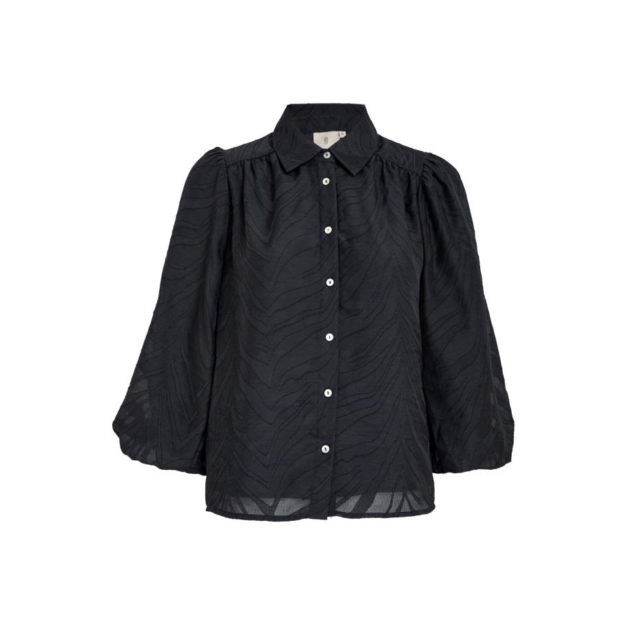 Peppercorn Blouse Kyra zwart Zwart